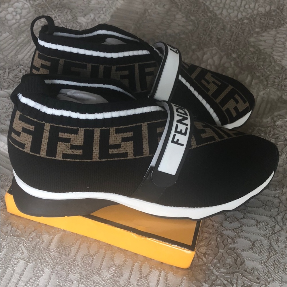 Black Fendi Sneakers - Brand New